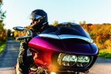 Kuryakyn Windshield Trim Strips 2632 Strips, Side Trim, Chrome, ABS Plastic, Harley-Davidson®, Each thumbnail 9