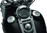 Kuryakyn Zombie Vented Gas Caps 7358 Fuel Tank Cap, Zombie, Vented, Aluminum, Chrome, Harley-Davidson®, Each thumbnail 4