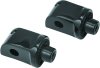 Kuryakyn Splined Male Adapters 8865 Foot Peg Mounts, Adapter, Gloss Black, Kawasaki, Yamaha, Pair thumbnail 4