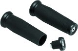 Kuryakyn Thresher Grips 5947 Grips, Thresher, Aluminum, Black, Twist Throttle, 1 in. Bar Diameter, Kawasaki, Suzuki, Victory, Yamaha, Pair thumbnail 3