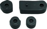 Kuryakyn Driver Floorboard Spacers 7508 Floor Board Component, Spacer, Black, Harley-Davidson®, Kit thumbnail 2