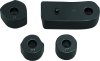 Kuryakyn Driver Floorboard Spacers 7508 Floor Board Component, Spacer, Black, Harley-Davidson®, Kit thumbnail 6