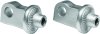 Kuryakyn Splined Peg Adapters 8897 Foot Mounts, Splined, Steel, Silver, Harley-Davidson®, Pair thumbnail 4
