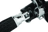 Kuryakyn Splined Peg Adapters 8945 Foot Mounts, Splined, Steel, Chrome, Harley-Davidson®, Pair thumbnail 3