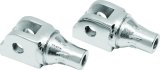 Kuryakyn Tapered Peg Adapters 8947 Foot Mounts, Tapered, Steel, Chrome, Harley-Davidson®, Pair thumbnail 2