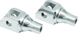 Kuryakyn Tapered Peg Adapters 8947 Foot Mounts, Tapered, Steel, Chrome, Harley-Davidson®, Pair thumbnail 3