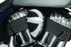 Kuryakyn Signature Series Vantage Horn Covers 5697 Cover, Vantage, Aluminum, Chrome/Black, Indian, Each thumbnail 8