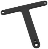 Kuryakyn Horn Cover Adapters 5759 Mounting Brackets, Cover, Steel, Black, Indian, Each thumbnail 1