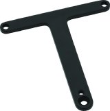 Kuryakyn Horn Cover Adapters 5759 Mounting Brackets, Cover, Steel, Black, Indian, Each thumbnail 2