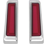 Kuryakyn Light Bars, Pods and Fog Lights 2900 LED INSERT SDDLBG SPPRT CHR thumbnail 2