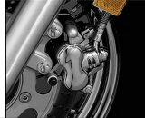 Kuryakyn Brake Caliper Covers 1294 Cover, Plastic, Chrome, Double-sided Tape, Each thumbnail 1