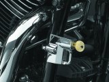Kuryakyn Universal Helmet Locks 4232 Lock, Steel, Chrome, 1.250 in. - 1.500 in. Tubing Diameter, Two Keys, Each thumbnail 2