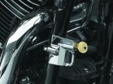 Kuryakyn Universal Helmet Locks 4232 Lock, Steel, Chrome, 1.250 in. - 1.500 in. Tubing Diameter, Two Keys, Each thumbnail 3