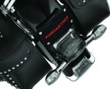 Kuryakyn Curved Lay Down License Plate Mounts 3148 Mounts, Steel, Black Painted, Kit thumbnail 4