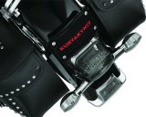 Kuryakyn Curved Lay Down License Plate Mounts 3148 Mounts, Steel, Black Painted, Kit thumbnail 5
