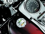 Kuryakyn Informer LED Gauges 7282 Gauges, Digital, Round, Chrome, OEM Replacement, Each thumbnail 3