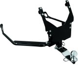 Kuryakyn Trailer Hitches 7642 Hitch, Rear, Fixed Mount, Plate Steel Welded, Chrome, for use on Honda®, Kit thumbnail 3