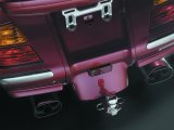 Kuryakyn Trailer Hitches 7642 Hitch, Rear, Fixed Mount, Plate Steel Welded, Chrome, for use on Honda®, Kit thumbnail 4