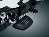 Kuryakyn Premium Mini Boards 7564 Floorboards, Board, Aluminum, Black, for use on Honda®, Driver, Pair thumbnail 1