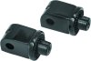 Kuryakyn Tapered Peg Adapters 8869 Foot Adapters, Steel, Black, Big Dog, Pair thumbnail 4