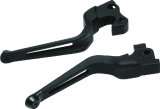 Kuryakyn Dillinger Levers 6669 Brake and Clutch Levers, Dillinger, Aluminum, Satin Black, Harley-Davidson®, Pair thumbnail 2