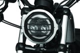 Kuryakyn Dillinger Headlight Trim Rings 6687 Ring, Dillinger, Aluminum, Silver, 5.750 in. Diameter, Harley-Davidson®, Each thumbnail 8