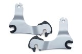 Kuryakyn Quick-Release Mounts 7093 Quick Release Mount, Multi-Purpose Backrest, Steel, Chrome, Harley-Davidson®, Pair thumbnail 2