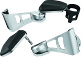 Kuryakyn Passenger Armrests 8955 Armrest, Passenger, Vinyl, Black, Adjustable, Harley-Davidson®, Pair thumbnail 2