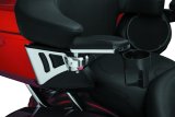 Kuryakyn Passenger Armrests 8955 Armrest, Passenger, Vinyl, Black, Adjustable, Harley-Davidson®, Pair thumbnail 6