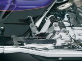 Kuryakyn Adjustable Passenger Peg Mounts 4571 Foot Pegs, Passenger, Adjustable, Small Style, Steel, Chrome, Harley-Davidson®, Pair thumbnail 1