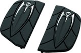 Kuryakyn Zombie Board Covers 4572 Covers, Zombie, Steel/Rubber, Chrome and Black, Pair thumbnail 2