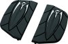 Kuryakyn Zombie Board Covers 4572 Covers, Zombie, Steel/Rubber, Chrome and Black, Pair thumbnail 4