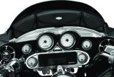 Kuryakyn Switch Panel Accents 3783 Trim Accent Cover, Position, Plastic, Chrome, Harley-Davidson®, Each thumbnail 6