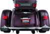 Kuryakyn Mud Flaps 7220 Flaps, Rear, Rubber, Black and Chrome, Harley-Davidson®, Pair thumbnail 8