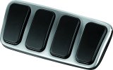 Kuryakyn Brake Pedal Pads 8849 Pad, Position, Clamshell Design, Steel, Chrome Plated, for use on Honda®, Each thumbnail 3