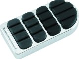 Kuryakyn Longhorn ISO Brake Pedal Pads 8044 Pads, Longhorn, Steel, Chrome, Harley-Davidson®, Each thumbnail 3
