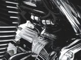 Kuryakyn Starter Mount Covers 7779 Cover, Steel, Chrome, Harley-Davidson®, Each thumbnail 1