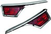 Kuryakyn LED Passenger Armrest Trim with Turn Signal Accents 3240 Accent Lights, Passenger, LED, Red Bulb, Chrome Housing, for use on Honda®, Kit thumbnail 7