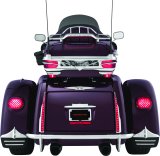 Kuryakyn Rear Light Bars 6976 Accent Lights, Bars, Red LED, Chrome Housing, Harley-Davidson®, Kit thumbnail 4