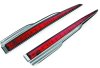Kuryakyn Rear Light Bars 6976 Accent Lights, Bars, Red LED, Chrome Housing, Harley-Davidson®, Kit thumbnail 9