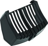 Kuryakyn Oil Cooler Covers 6418 Exterior Trim Accent, Cooler, Plastic, Black, Harley-Davidson®, Each thumbnail 3