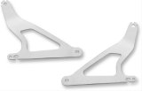 Kuryakyn Fixed Backrest Mounts 7095 Mount, Fixed, Steel, Chrome, Harley-Davidson®, Pair thumbnail 1
