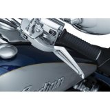 Kuryakyn Phantom Levers 5777 Brake and Clutch Levers, Phantom, Aluminum, Gloss Black, Indian, Pair thumbnail 1