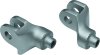 Kuryakyn Splined Peg Adapters 8904 Foot Mounts, Splined, Steel, Silver, Triumph, Pair thumbnail 3
