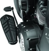 Kuryakyn Spear Shift and Brake Pegs 5751 Brake/Shifter Peg, Spear, Aluminum/Rubber, Satin Black, Indian, Victory, Each thumbnail 5