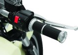 Kuryakyn Riot Grips 3588 Grips, Riot, Aluminum, Silver, Twist Throttle Compatible, 1 in. Bar Diameter, Indian, Pair thumbnail 4