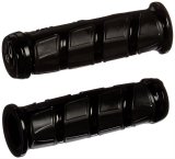 Kuryakyn Kinetic Grips 6373 Grips, Kinetic, Aluminum, Black, Twist, 1 in. Bar Diameter, for use on Honda®, Suzuki, Pair thumbnail 1