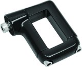 Kuryakyn Side Mount License Plate Clamps 3118 Clamp, Mount, Aluminum, Black, Harley-Davidson®, Each thumbnail 3
