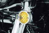 Kuryakyn Powersports Turn Signal Bezels 6513 MESH T/S BEZELS 3-1/4" CHR thumbnail 4