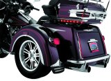 Kuryakyn Rear Bumper Accents 7223 Trim, Accents, ABS Plastic, Chrome, Bolt-On, Harley-Davidson® Trike, Pair thumbnail 4